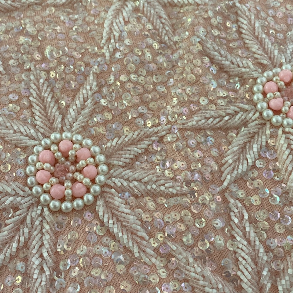 Vintage Going Out Top Beaded Sequin - Picture 3 of 4